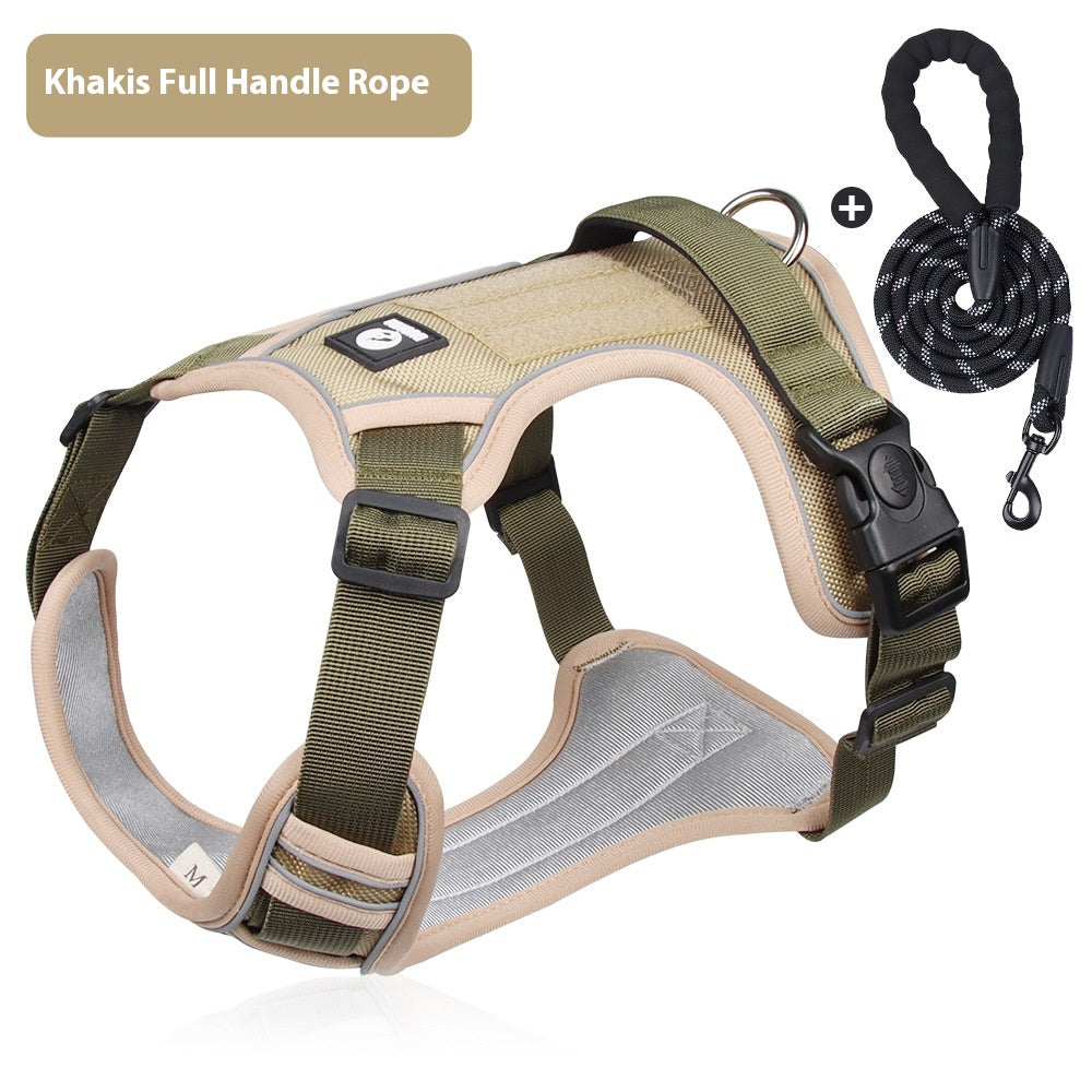 Dog Harness with handle and no pull features