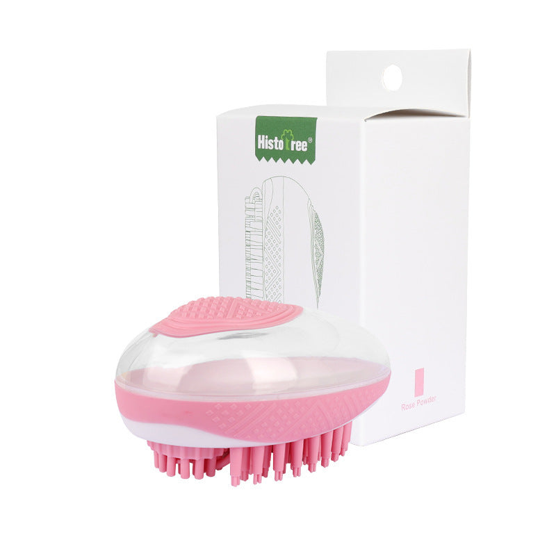 Pup Pamper: 2-in-1 Dog Bath Brush and Massage Comb