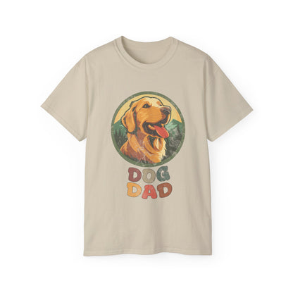 Dog Dad T Shirt Golden Retriever Dog Dad Gift Ideas Golden Retriever Dad