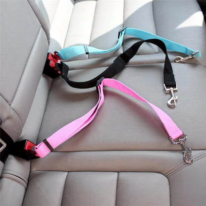 Ride Ready: Adjustable Dog Car Seat Belt for Safe Travels