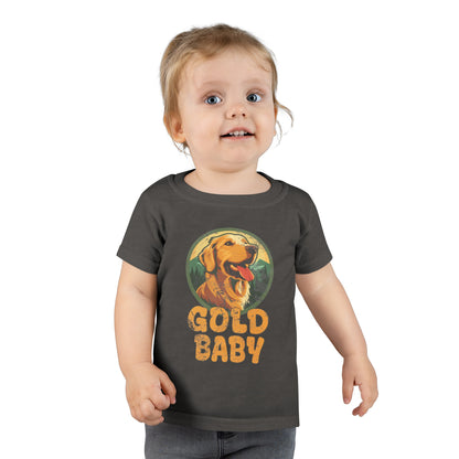 Toddler Golden Retriever Baby Shirt