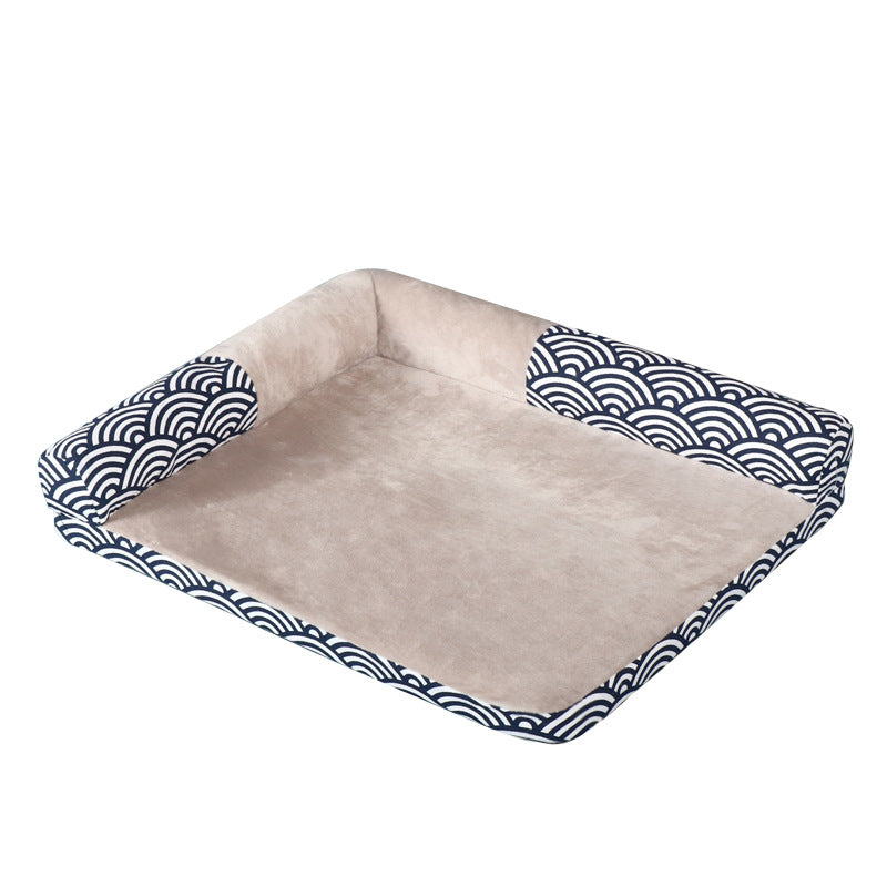 Cozy Haven: Four Seasons Pet Bed