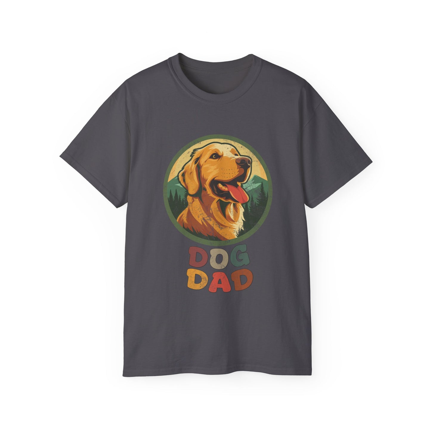 Dog Dad T Shirt Golden Retriever Dog Dad Gift Ideas Golden Retriever Dad