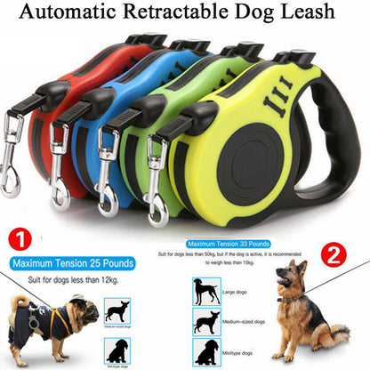 Walk & Roll: Automatic Retractable Dog Leash