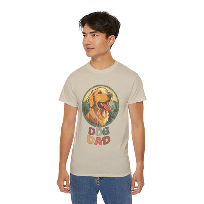 Dog Dad T Shirt Golden Retriever Dog Dad Gift Ideas Golden Retriever Dad