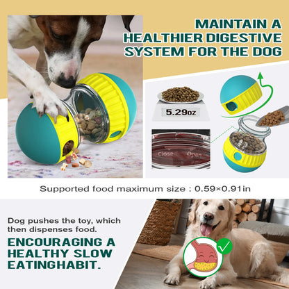 Tumble & Treat: Food Dispensing Dog Puzzle Toy