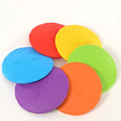 Fly High Fun: OUZEY Bite-Resistant Flying Disc for Dogs