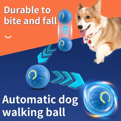 Wag & Bounce: Smart Interactive Dog Toy Ball