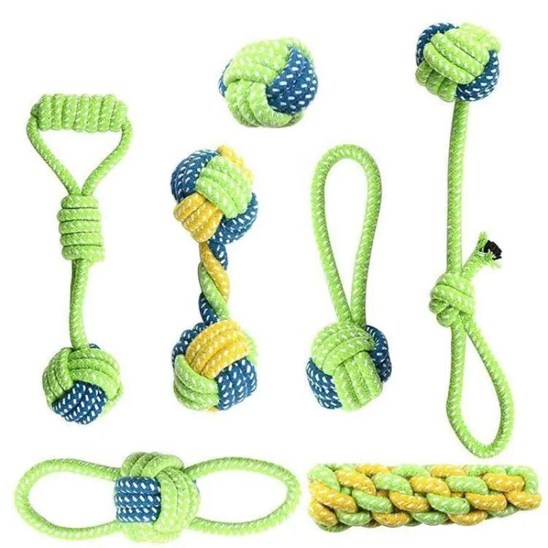 Tug & Chew: Interactive Cotton Rope Dog Toy