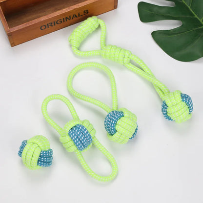 Tug & Chew: Interactive Cotton Rope Dog Toy