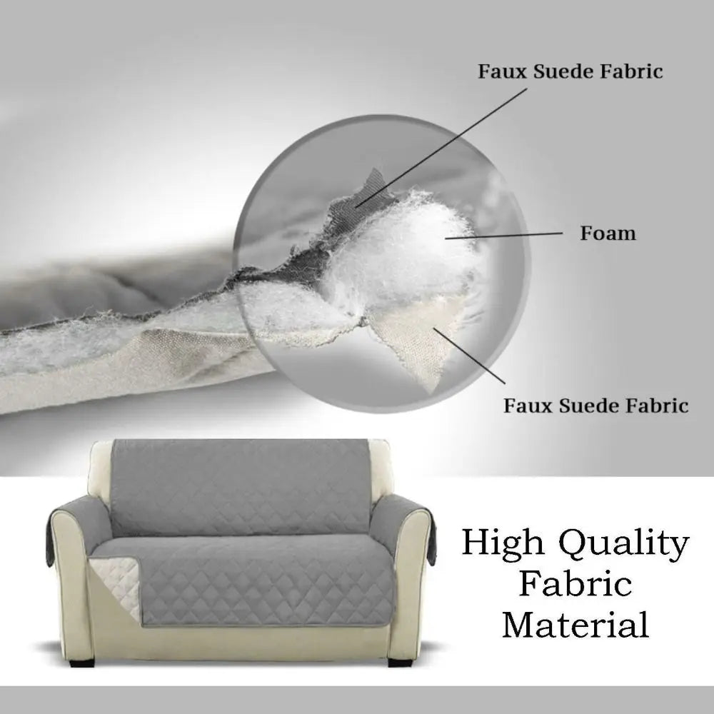 Paws & Paws Sofa Saver: Quilted Waterproof Furniture Cover