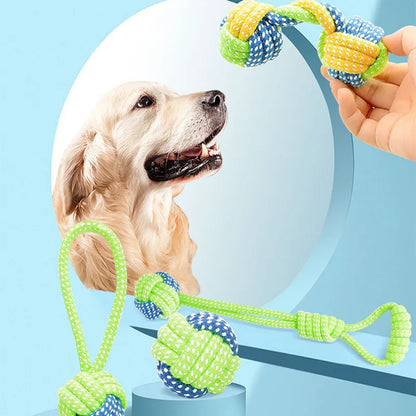 Tug & Chew: Interactive Cotton Rope Dog Toy