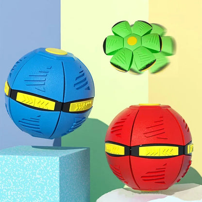 Fly & Fetch Frenzy: The Ultimate UFO Saucer Ball for Dogs