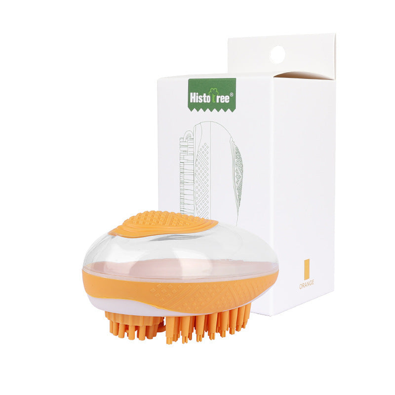 Pup Pamper: 2-in-1 Dog Bath Brush and Massage Comb