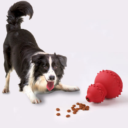 Chomp Champ: Natural Rubber Dog Toy for Tough Chewers