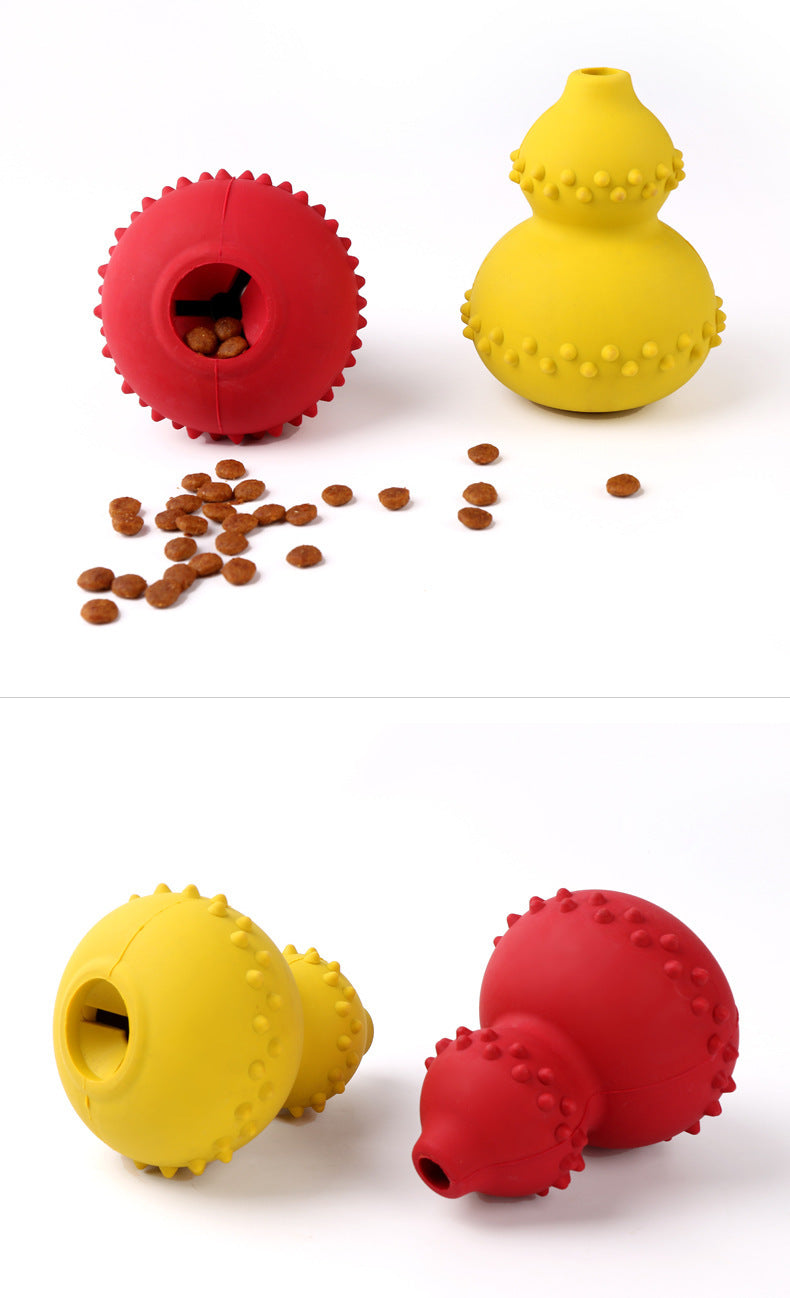 Chomp Champ: Natural Rubber Dog Toy for Tough Chewers