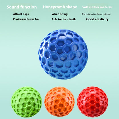 Woof Woof Wonder: Bite-Resistant Dog Molar Toy Ball