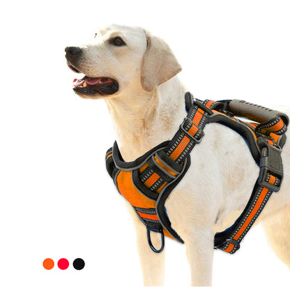 No-Pull Pawsitive Control Reflective Dog Harness Vest