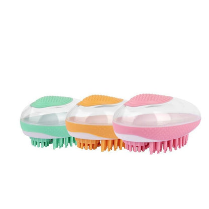 Pup Pamper: 2-in-1 Dog Bath Brush and Massage Comb